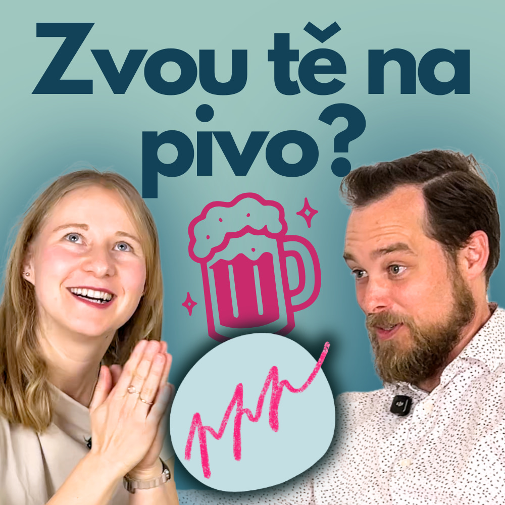 Kateřina Benáčková a Martin Zeman v Přiměřeně perfektním podcastu "Zvou tě na pivo?"